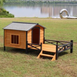 Novelty Dog Cage Trap Wooden Pet House Wholesale Dog House www.petgoodsfactory.com