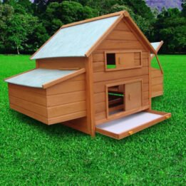 Wooden pet house Double Layer Chicken Cages Large Hen House www.petgoodsfactory.com