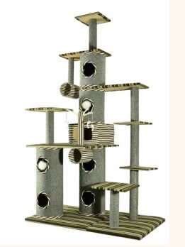 Large Cat Playground Tree House Cat Tower 06-0195