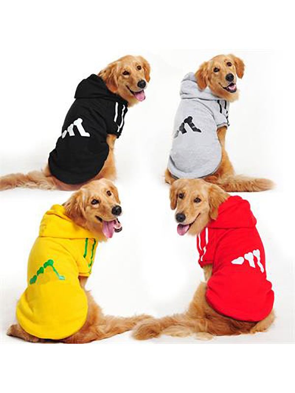 Фабрика домашних животных Оптовая дизайнерская хлопковая одежда XS-9XL Дешевая толстовка с капюшоном для собак 06-1361 www.petgoodsfactory.com