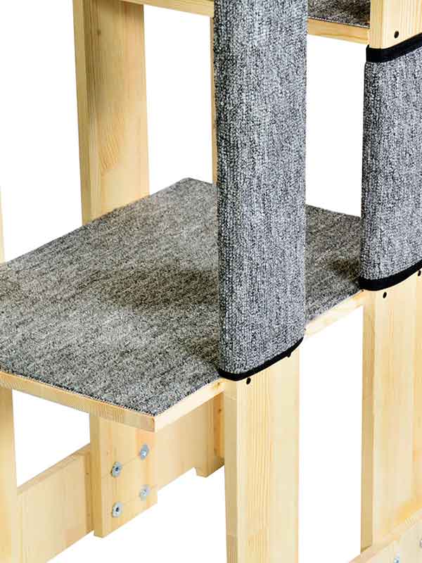 Big Wood Cat Tree wooden Pet Cat Furniture 06-0191