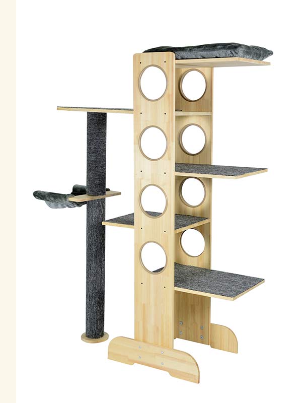 Pet factory supply nature wood cat tree 06-0194