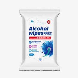 50pcs 75% Disinfectant Wet Wipes Alcohol 76% Custom Alcohol Wipe 06-1444-2 www.petgoodsfactory.com