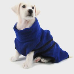 Pet Super Absorbent and Quick-drying Dog Bathrobe Pajamas Cat Dog Clothes Pet Supplies www.petgoodsfactory.com