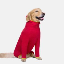 OEM Dog Clothes Large Medium For Dog Clothes Anti-hair Dust-proof Four-legged Garment 06-1009 www.petgoodsfactory.com