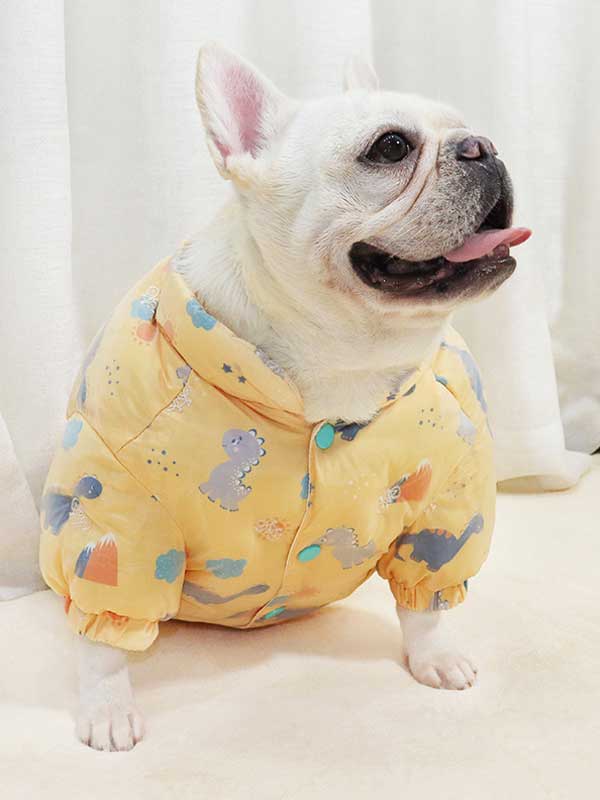 GMTPET French fighting cotton clothes French fighting winter clothes thickened a winter cute tiger fat dog short body bulldog clothes 107-222037 www.petgoodsfactory.com