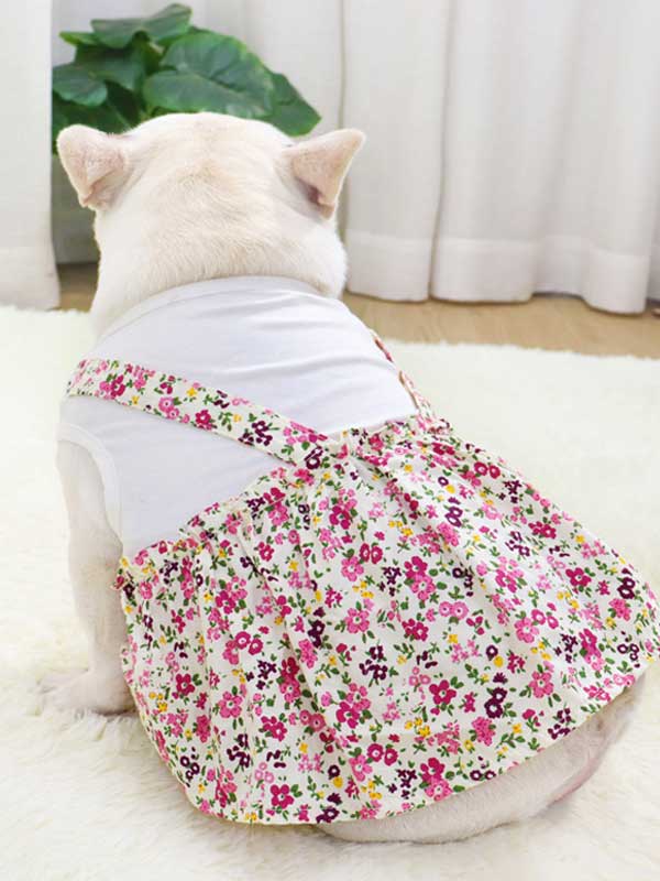 Ropa para perros y mascotas Camisa de fondo Camiseta Ropa de algodón Vestido 107-222043 www.petgoodsfactory.com