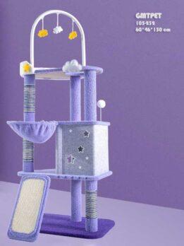 Производство OEM dream fantasy series nebula cat tree house cat paradise 105-232 www.petgoodsfactory.com