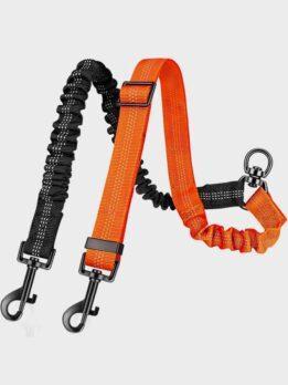 Manufacturers of direct sales of large dog telescopic elastic one support two anti-high quality dog leash 109-237011 www.petgoodsfactory.com