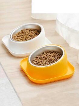 Factory Wholesale inclined bowl dog food bowl anti-knock dog bowl