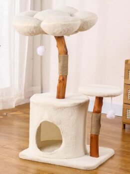 OEM natural trunk cat scratching post sisal wool cat tree 105-44019