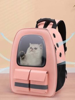 Safety reflective strip pet cat school bag backpack for cats and dogs 103-45087 www.petgoodsfactory.com
