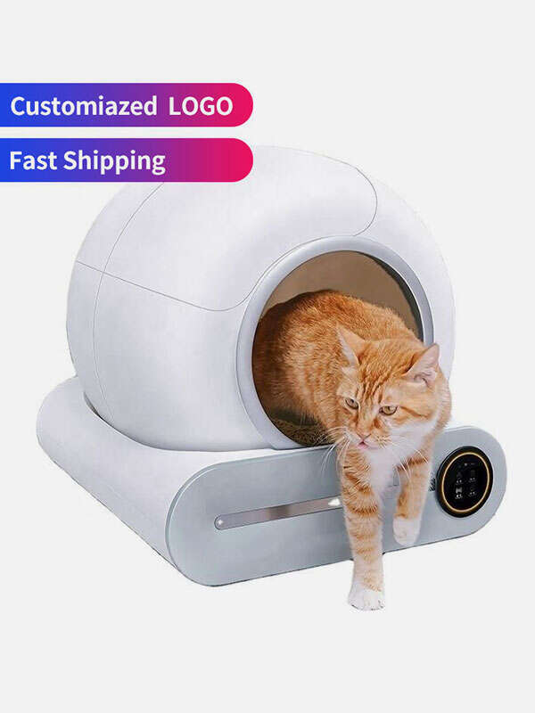 Wholesale APP Control Intelligent Smart Self Cleaning Litter Box for Cats Automatic Cat Toilet Litter Box 116-5903 Pet Products Factory, OEM Manufacturer, Supplier, Agent www.petgoodsfactory.com Smart Cat litter box, Cat Litter Box, Cat Litter Box & Accessories, Cat Litter Box And Accessories