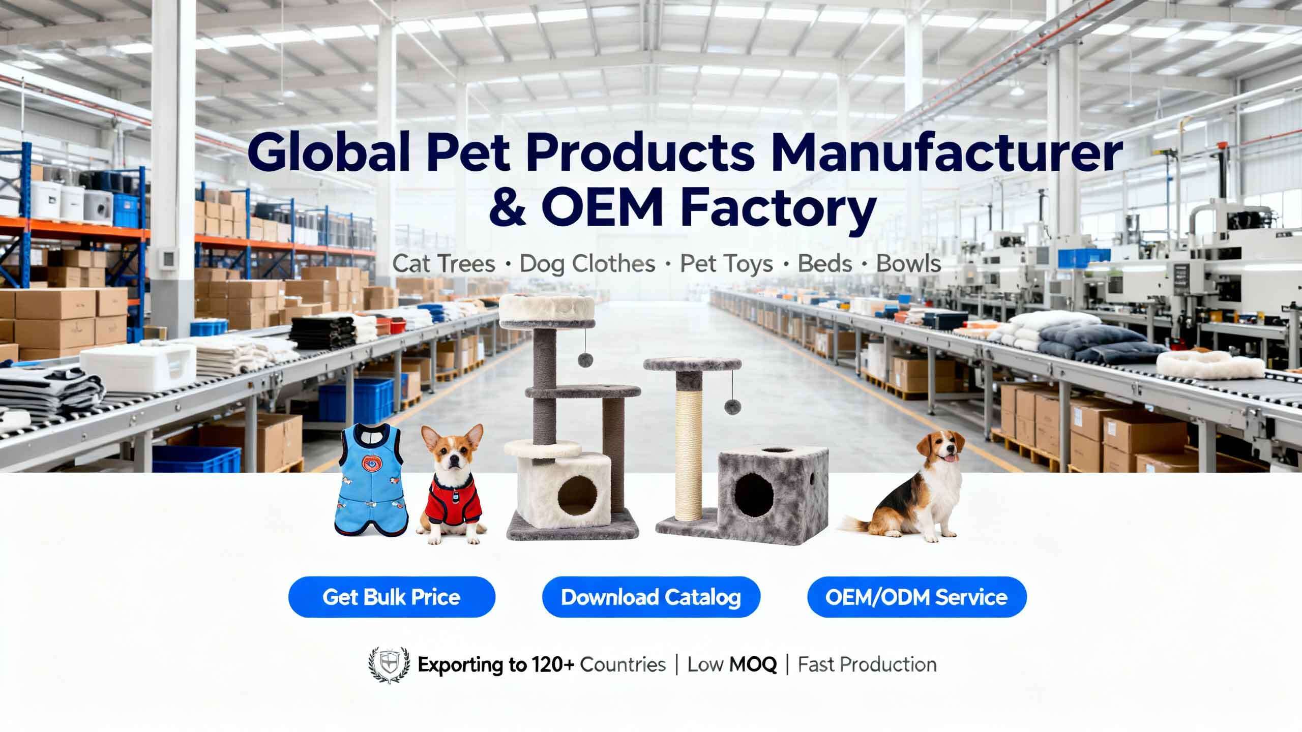Pet product manufacturing facility