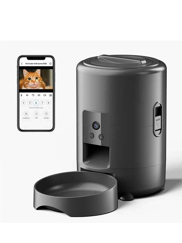 wholesale 2L Small Round Pet Smart Feeder Direct Pet products factory Manufacturer and Supplier Agent 131-23509 Pet Products Factory, OEM Manufacturer, Supplier, Agent www.petgoodsfactory.com Wholeasle Amazon food feeder double meal feeder pet smart feeder