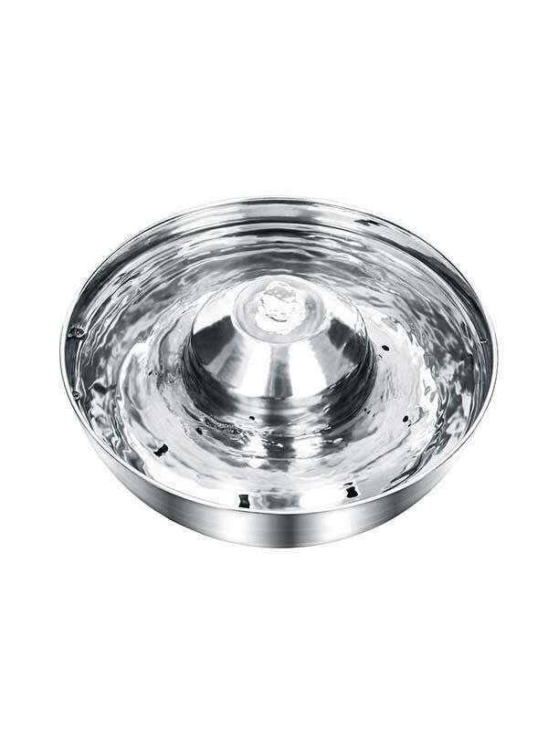 Wholesale 2L 360 Stainless Steel Pet Water Dispenser Cat Water Feeder Dog Water Dispenser 120-3306 Pet Products Factory, OEM Manufacturer, Supplier, Agent www.petgoodsfactory.com OEM ODM Wholesale stainless steel pet cat dog water dispenser Fountain