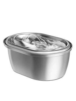 Wholesale OEM 3L Stainless Steel Pet Water Dispenser Cat Water Feeder Dog Water Dispenser 120-3310 Pet Products Factory, OEM Manufacturer, Supplier, Agent www.petgoodsfactory.com OEM ODM Wholesale stainless steel pet cat dog water dispenser Fountain