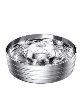 Wholesale OEM 3L 360 Stainless Steel Pet Water Dispenser Cat Water Feeder Dog Water Dispenser 120-3312 Pet Products Factory, OEM Manufacturer, Supplier, Agent www.petgoodsfactory.com OEM ODM Wholesale stainless steel pet cat dog water dispenser Fountain