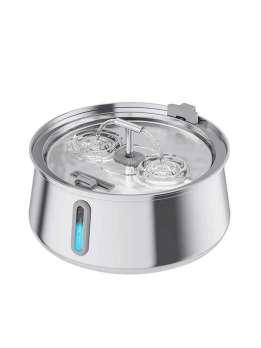 Wholesale 4L Stainless Steel Pet Water Dispenser Cat Water Feeder Dog Water Dispenser 120-3316 Pet Products Factory, OEM Manufacturer, Supplier, Agent www.petgoodsfactory.com OEM ODM Wholesale stainless steel pet cat dog water dispenser Fountain
