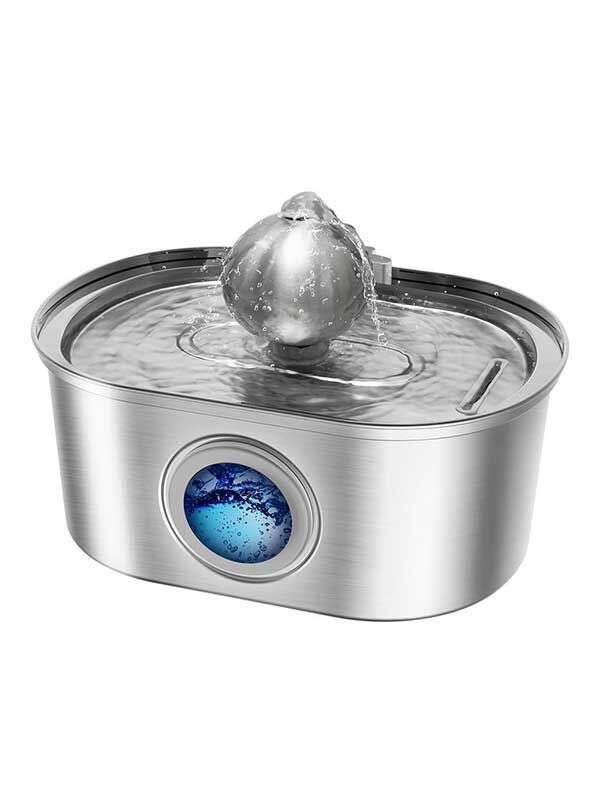 Wholesale OEM 3.2L Stainless Steel Pet Water Dispenser Cat Water Feeder Dog Water Dispenser 120-3345 Pet Products Factory, OEM Manufacturer, Supplier, Agent www.petgoodsfactory.com OEM ODM Wholesale stainless steel pet cat dog water dispenser Fountain