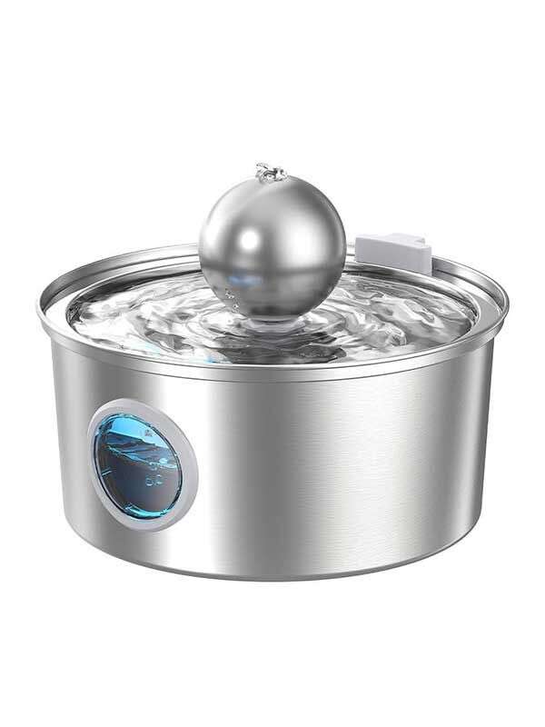 Wholesale OEM 3.2L Stainless Steel Pet Water Dispenser Cat Water Feeder Dog Water Dispenser 120-3362 Pet Products Factory, OEM Manufacturer, Supplier, Agent www.petgoodsfactory.com OEM ODM Wholesale stainless steel pet cat dog water dispenser Fountain